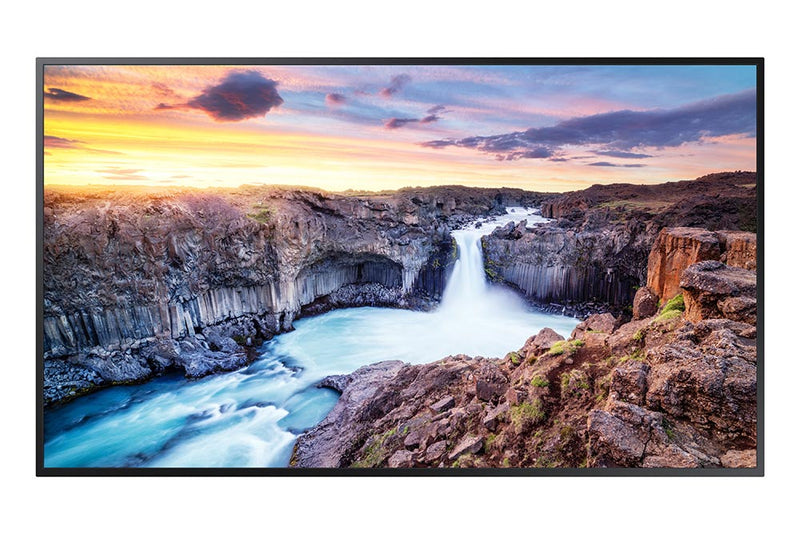SAMSUNG (QHB) PRO DISPLAY 55" UHD, 700NITS, DP, DVI, HDMI, LAN, WIFI, SPKR, 24/7, 3YR