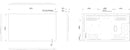 Philips 55BDL4050D - Technical Drawing
