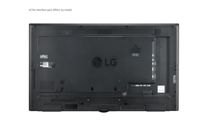 LG 55SM5KE - 55" Digital Signage Display - Back