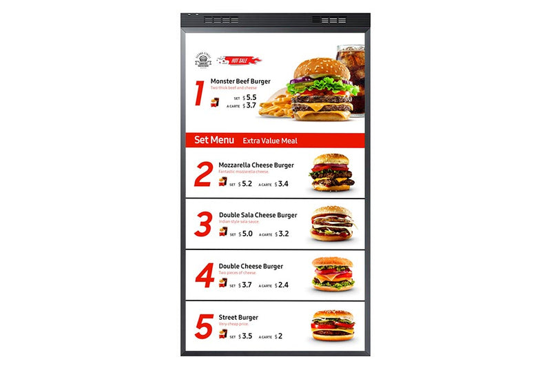 Samsung OM46ND - 46" Dual Sided Window Display